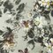 Forest Gray-Brown-Multi Famous Designer Floral Printed Silk Chiffon Fabric By the Yard